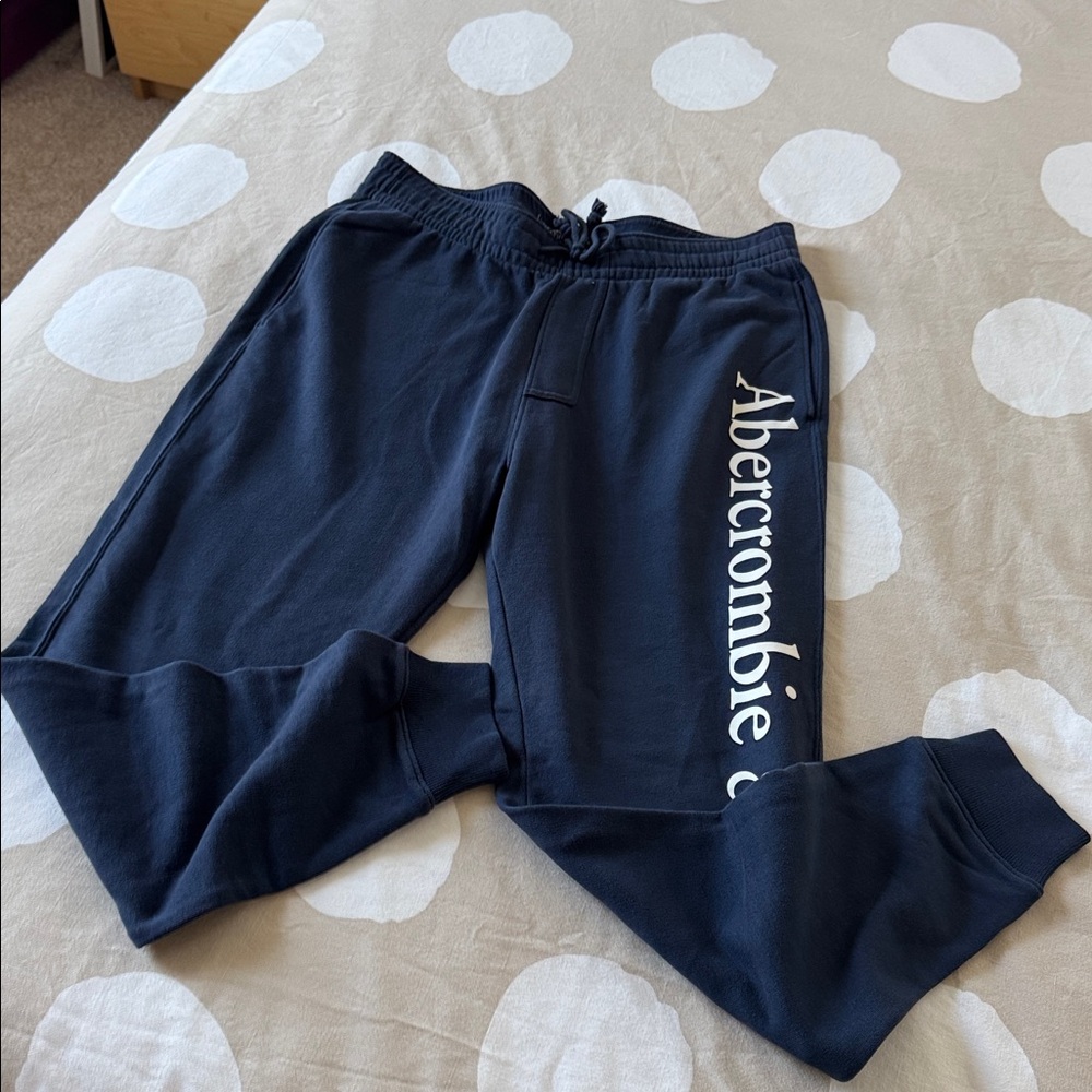 Abercrombie & Fitch Dark Blue Sweatpants